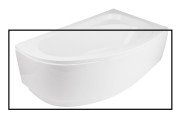 Панель для ванны Besco Cornea 150 см правая санитарный акрил глянцевый белый OAC-150-NP