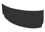 Панель для ванны Besco Praktika 150 см левая санитарный акрил черный матовый OAP-150-NLC