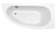 Ванна акриловая Besco Milena 150х70 см правосторонняя глянцевый белый #WAM-150-NP