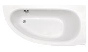 Ванна акриловая Besco Milena 150х70 см правосторонняя глянцевый белый #WAM-150-NP