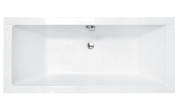 Ванна акрилова Besco Quadro 170х75 см білий глянсовий #WAQ-170-PK
