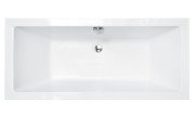 Ванна акриловая Besco Quadro Slim 175х80 см глянцевый белый #WAQ-175-SL