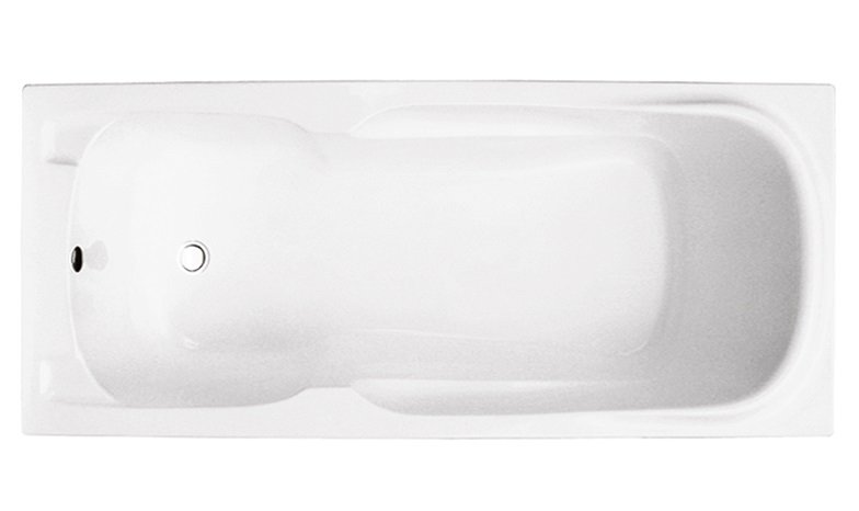 Ванна акриловая Besco Majka Nova 140х70 см глянцевый белый #WAM-140-PK