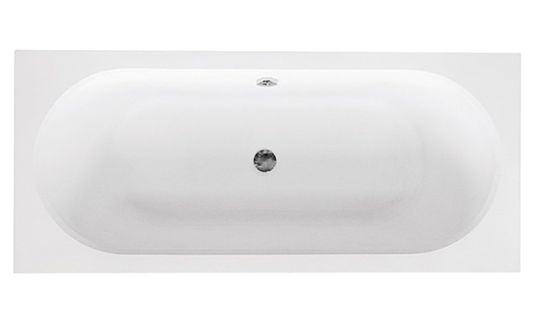 Ванна акрилова Besco Vitae Slim 170х75 см білий глянсовий #WAV-170-SL