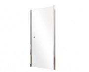 Душові двері Besco Sinco 80х195 см розстібна глянсовий хром/прозоре скло DS-80