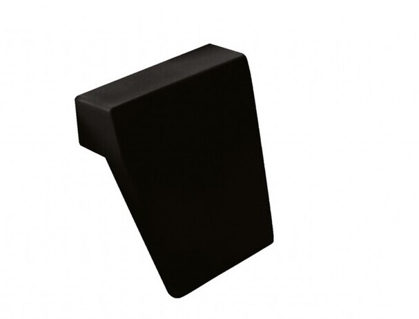 Подголовник для ванны Besco Modern полиуретан черный ZWMB