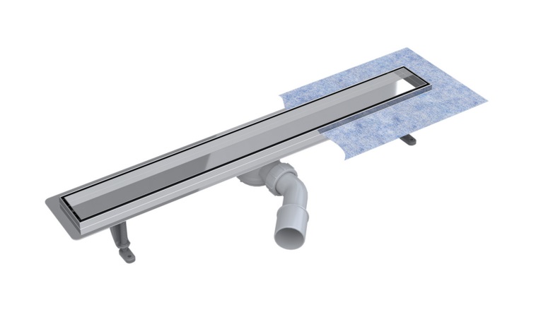 Желоб водосточный Besco Virgo 360 Duo 60 см нержавеющая сталь хром OL-60-V360