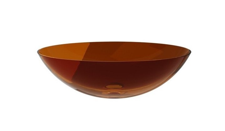 Раковина для ванной Besco Anya 50х35 см сифон клик-клак хром ResiCast Earth Rust #UMA-50-ERC