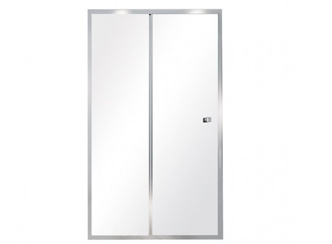 Душевая дверь Besco Duo Slide 130х195 см раздвижная глянцевый хром/прозрачное стекло DDS-130