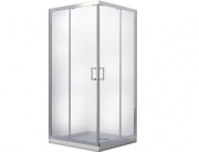 Душевая кабина Besco Modern 90х90 см профиль хром/стекло прозрачное MK-90-185-C