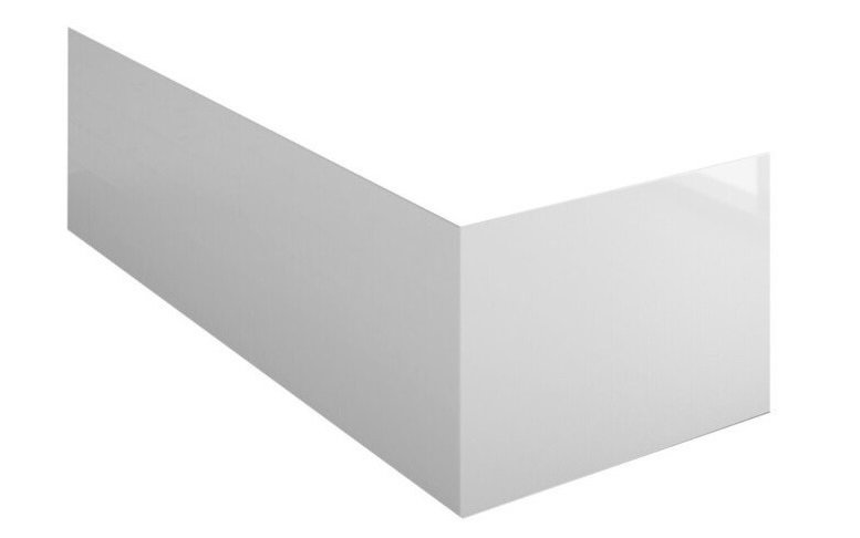 Панель для ванни Besco Intrica 150х75 см санітарний акрил глянсовий білий #OAI-150-PD