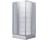 Душевая кабина Besco Modern 90х90 см профиль хром/стекло матовое MK-90-165-M