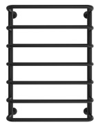 Водяной полотенцесушитель Mario Стандарт 700x530/500 черный мат 4820258983124