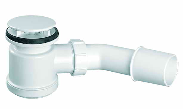 Сифон McAlpine для душевого поддона 50 мм белый HC26-MWH