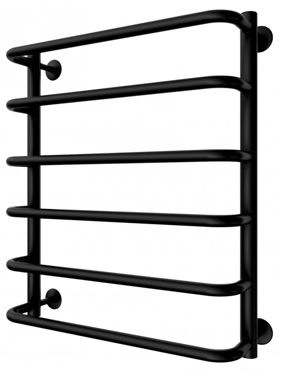 Водяной полотенцесушитель Mario Стандарт 600x530/500 черный мат 4820258983117