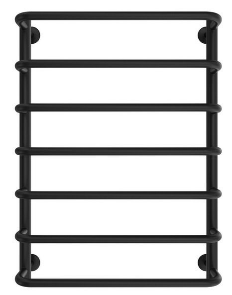 Водяной полотенцесушитель Mario Стандарт 700x530/500 черный мат 4820258983124