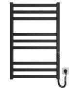 Электрический полотенцесушитель Mario Чикаго-I 800x500/80 TR К черный мат 4820111357475