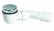 Сифон для душевого поддона McAlpine маленький хром HC252570B