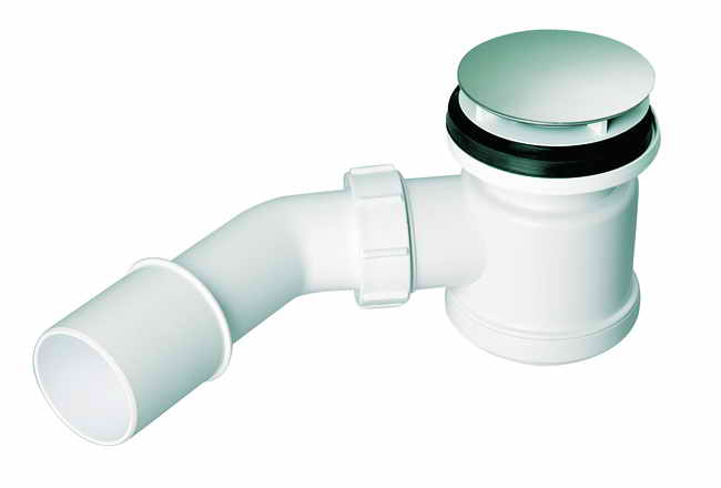 Сифон McAlpine для душевого поддона 50 мм хром HC26-SS