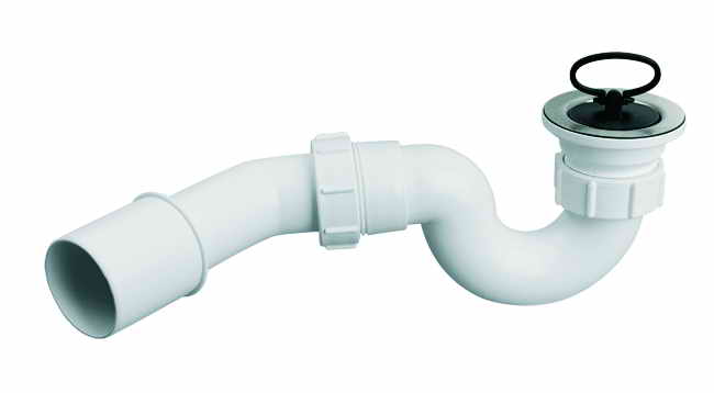 Сифон McAlpine для душового піддону 50 мм хром HC25-POL