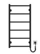 Электрический полотенцесушитель Mario Классик F HP -I 800x430 TR K черный мат 4820111357635