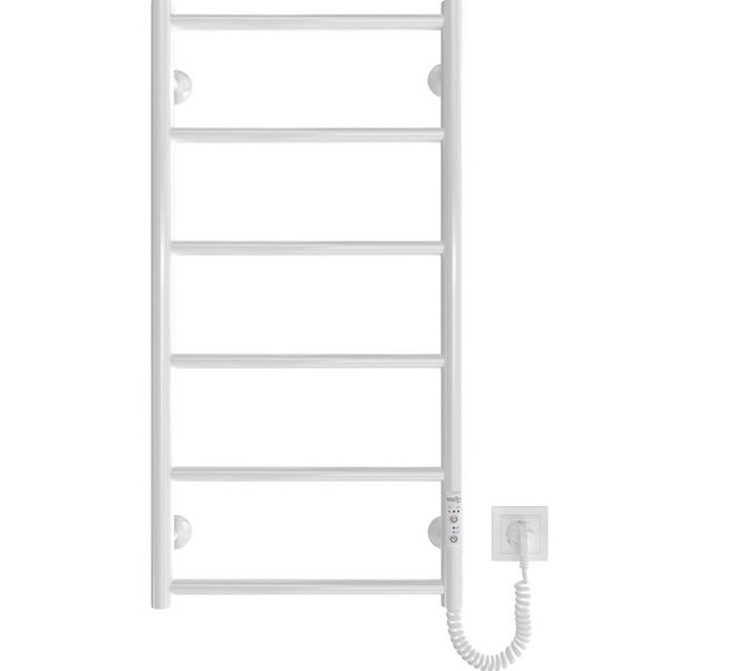 Електрична рушникосушка Mario Класік F HP-I 800x430 TR K білий глянець 4820111357628