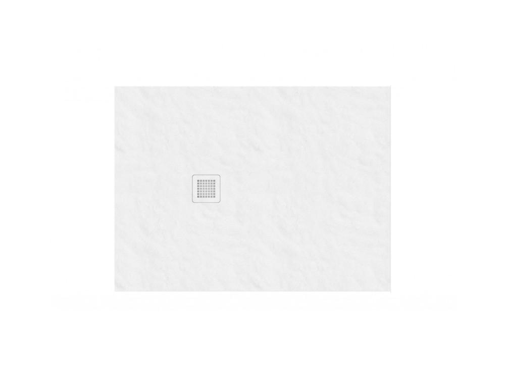Душовий піддон Ravak Slate Pro 100x80 см литий мармур білий XA03A431010