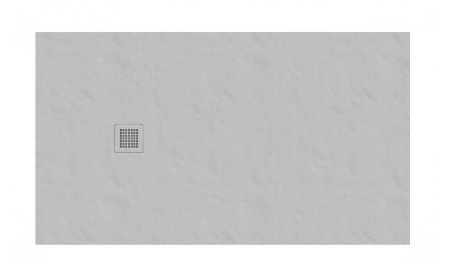 Душевой поддон Ravak Slate Pro 140x90 см литой мрамор серый XA03M73O010
