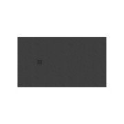Душовий піддон Ravak Slate Pro 120x90 см литий мармур чорний XA03G733010