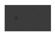 Душовий піддон Ravak Slate Pro 140x90 см литий мармур чорний XA03M733010