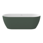 Ванна акриловая Ravak Freedom O Tec 170x77 см белый/зеленый CD11200000