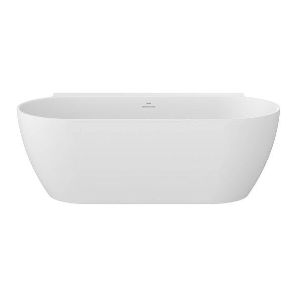 Ванна акриловая Ravak Freedom Wall II Tec 170x87 см белый/белый матовый CC71800000