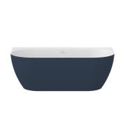 Ванна акрилова Ravak Freedom Wall Tec 170x87 см білий/синій CE31400000