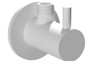 Угловой вентиль Ravak 1/2'x3/8' K белый матовый X01829