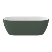 Ванна акрилова Ravak Freedom O Tec 170x77 см білий/зелений CD11200000