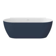 Ванна акрилова Ravak Freedom Wall II Tec 170x87 см білий/синій CC71400000