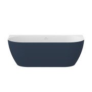 Ванна акрилова Ravak Freedom Wall Tec 170x87 см білий/синій CE31400000