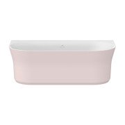 Ванна акриловая Ravak Ypsilon Wall 178x86 см белый/розовый XC00100084