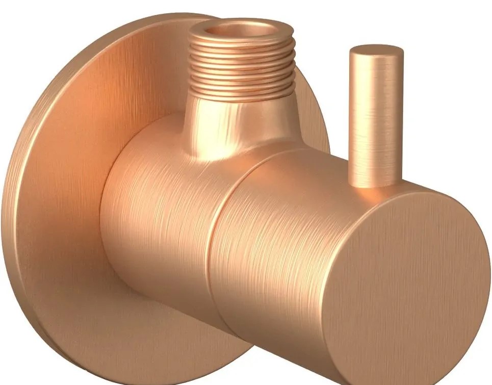 Кутовий вентиль Ravak 1/2'x3/8' K рожеве золото X01831