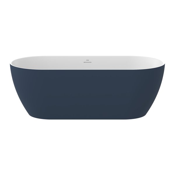 Ванна акрилова Ravak Freedom O Tec 170x77 см білий/синій CD21400000