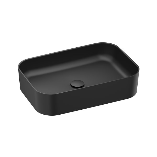 Раковина для ванной Ravak Ceramic Slim R 55х37 см керамика черный матовый XJX0D155001