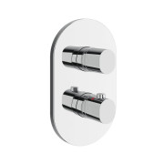 Термостат для душа скрытого монтажа Ravak Chrome II хром X070455