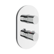 Термостат для душа скрытого монтажа Ravak Chrome II хром X070457