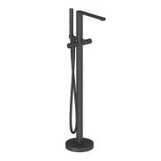 Змішувач для ванної кімнати Ravak Chrome II з душовим гарнітуром чорний X070468