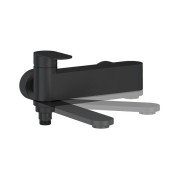 Смеситель для ванной Ravak Chrome II однорычажный черный X070463