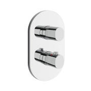 Термостат для душа скрытого монтажа Ravak Chrome II хром X070455