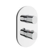 Термостат для душа скрытого монтажа Ravak Chrome II хром X070455
