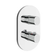 Термостат для душа скрытого монтажа Ravak Chrome II хром X070457