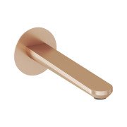 Излив для смесителя Ravak Eleganta настенный розовое золото матовое X07P806