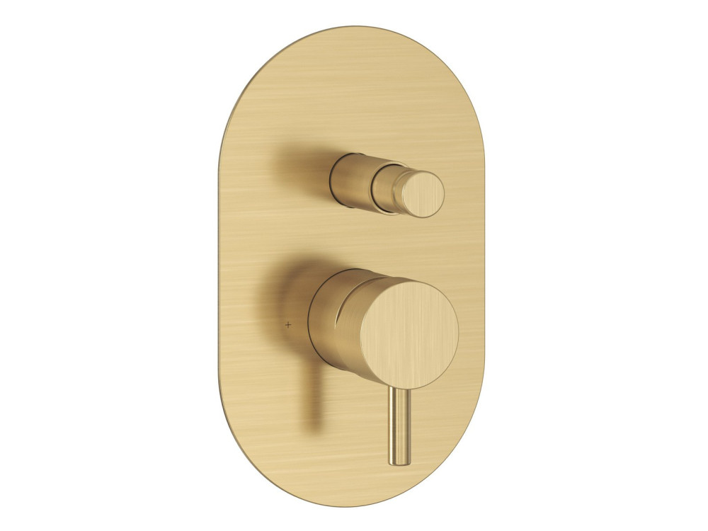 Смеситель для душа Ravak Espirit встраиваемый золото матовое X070608